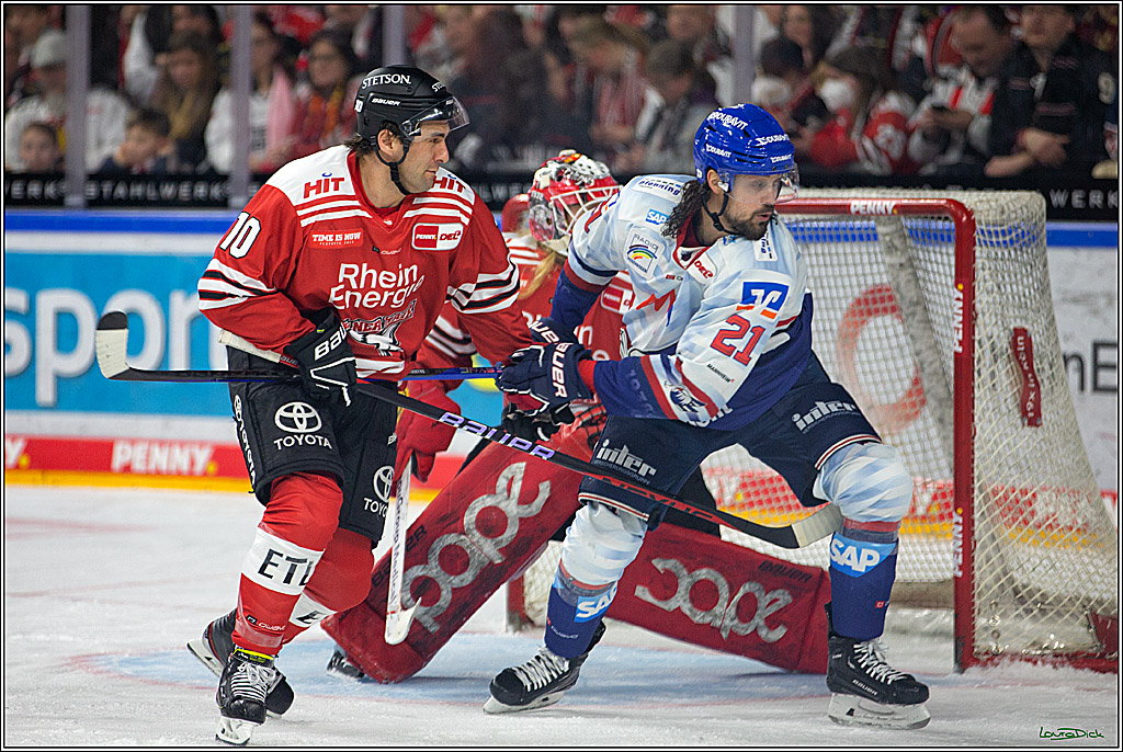 PENNY DEL; Koelner Haie-Adler Mannheim; Koeln, 17.03.2023